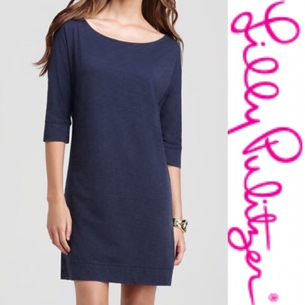 Lilly Pulitzer Cassie Dress in Navy